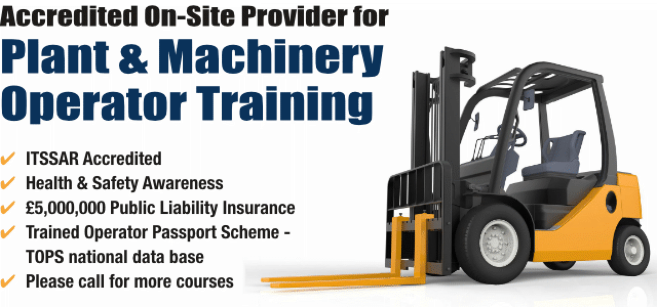 Forklift Training Course in Kent, Plant Operator, Excavator and Loader Courses. NPORS & ITSSAR Accredited. Construction Training in London, Essex, Surrey, East Sussex, West Sussex, South East. UK wide including Cambridgeshire, Bedfordshire, Hertfordshire and Suffolk.
